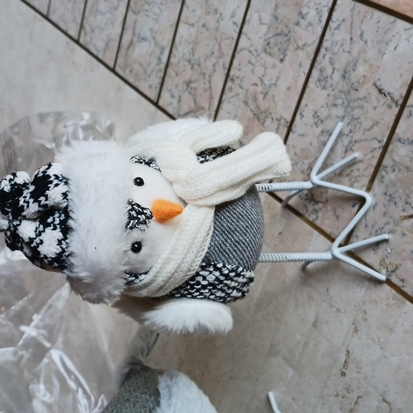 Rockin' Birds'  W/ Knit Hat & Scarf By Valeri/Qvc...Set Of 2....New - Picture 2 of 16